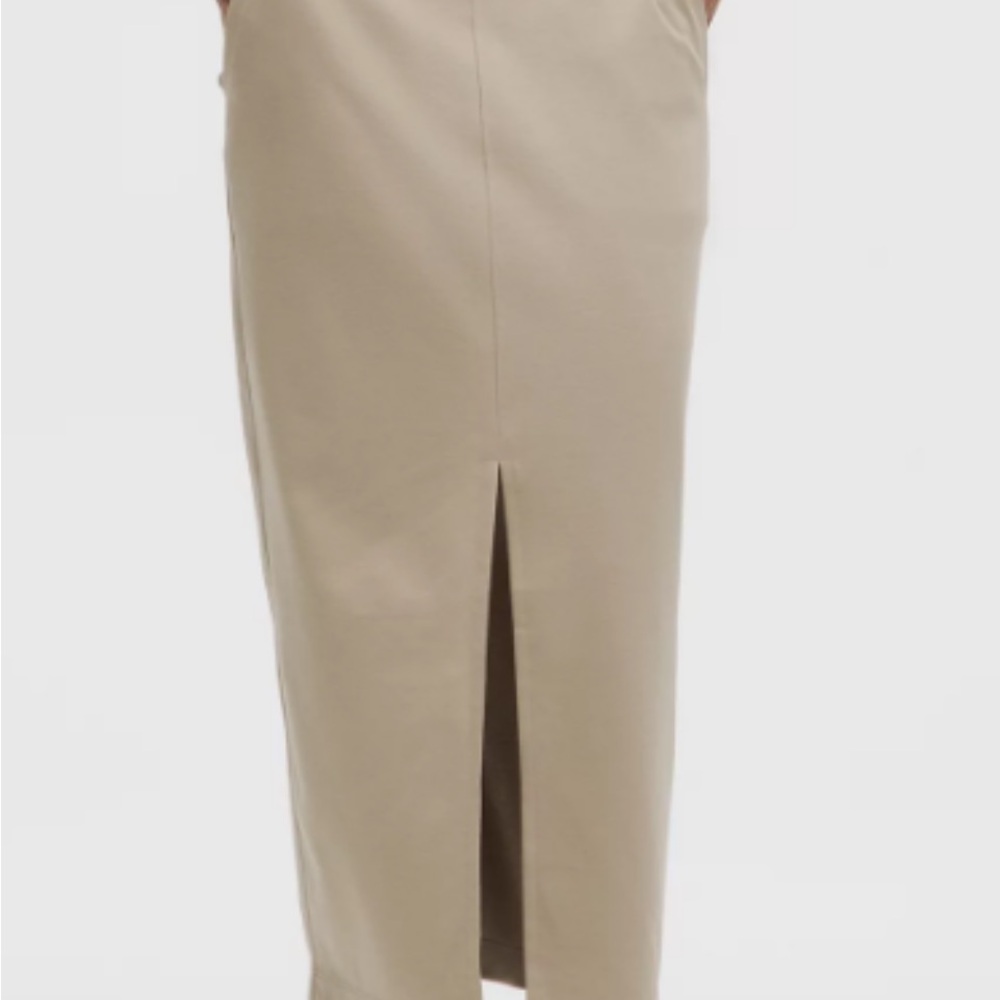 Lululemon pique maxi skirt